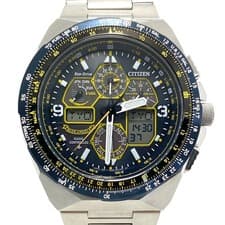 Citizen Promaster Skyhawk A-T JY8128-56L Eco-Drive Rare Excellent condition