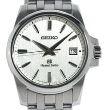 SEIKO WATCH GS GRAND SEIKO SBGX047 9F62-0AA0 ICE BLUE DIAL QUARTZ DATE MEN'S F/S