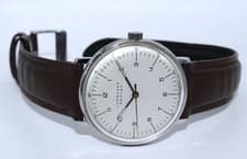 [SILVER DIAL] Junghans Max Bill Manual Winding Watch 34mm