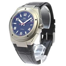 IWC SCHAFFHAUSEN INGENIEUR AUTOMATIC AMG IW322703 42mm Titanium Black Dial #C368