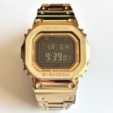 CASIO G-SHOCK GMW-B5000GD-9JF Full Metal Gold Bluetooth Solar Watch New