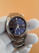 Grand Seiko Quartz Watch SBGX265 37mm Navy Dial
