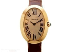 Cartier Baignoire 23mm  W8000009 18K Yellow Gold Women's Watch