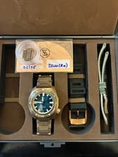 Zelos Hannerhead Bronze V3 Teal Dial With Bracelet