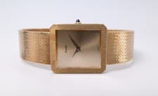 Beautiful Mens Piaget 9154 18K Yellow Gold Wrist Watch