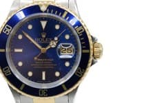 Rolex Submariner 16613 Bluesy c.1990 with Rolex service in 2009
