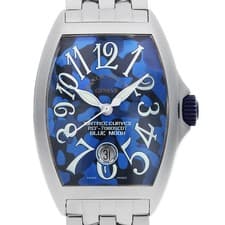 FRANCK MULLER Tonneau Curvex Blue Moon Camouflage 7080SCDT BLUEMOON OAC seco...
