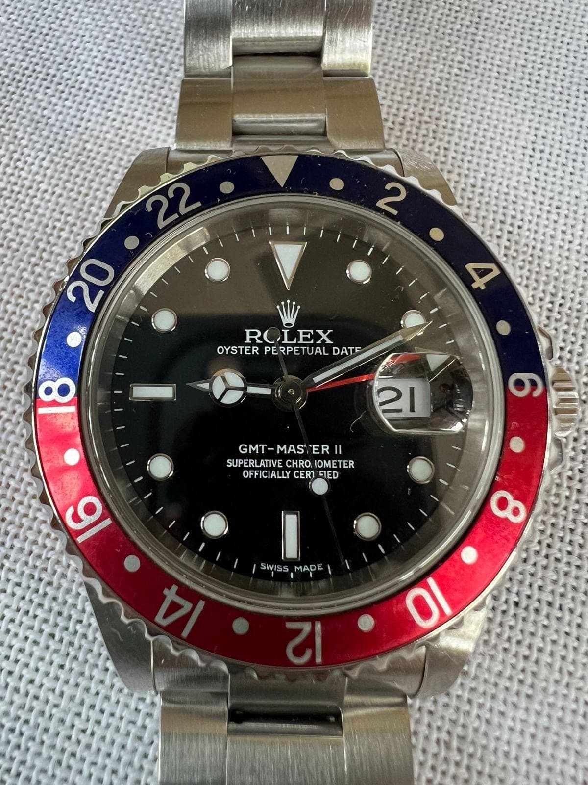 Rolex GMT-Master II 16710 -  PEPSI - Special with "ERROR DIAL"