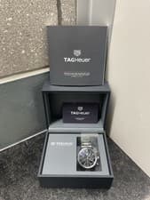 Tag Heuer Carrera Calibre 02 Chronograph Auto Movement 42MM CBN2010-0 Black Dial