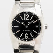 BVLGARI ERGON EG35S L5954 Automatic Black Dial Mens Watch Working Vintage Luxury