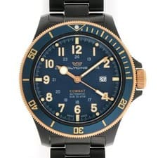 GLYCINE Combat Sub GL0279 Automatic Watch Navy Black JP