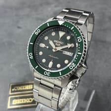 Seiko 5 Sports 4R36-07G0 SRPD63K1 Day Date Stainless Steel Automatic Mens Watch