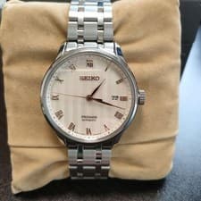 SEIKO PRESAGE SARY185 Automatic Watch Timepiece 41mm Silver Dial Stainless