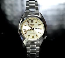 Seiko 5 Sports SNXS Series SRRA011 (SRE023) Champagne Dial 32mm New Womens Watch