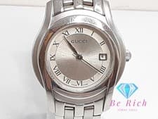 Gucci Women's Watch 5500L Silver SS Quartz Analog Used