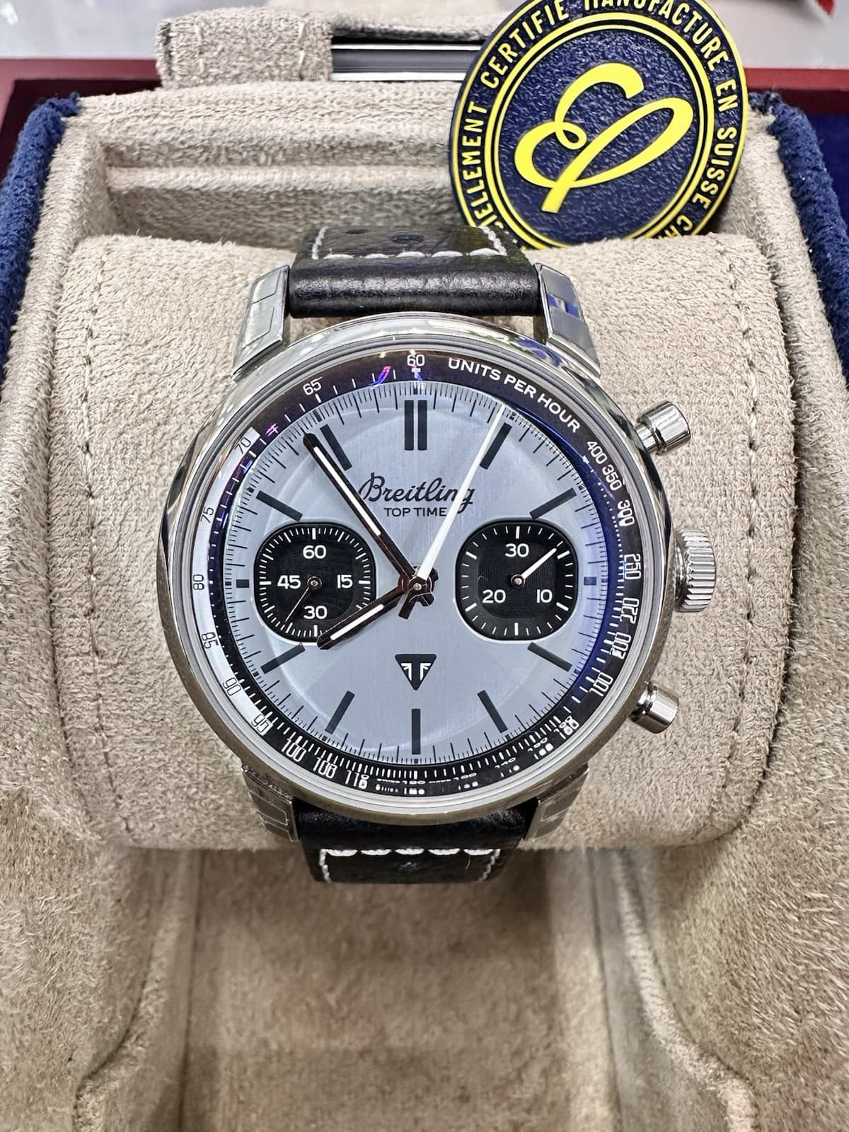 Breitling Top Time B01 Triumph Chronograph Automatic Ice Blue Dial BRAND NEW 🔥