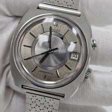 Vintage Omega Seamaster Memomatic 166.072 Date Stainless Alarm Rare Automatic