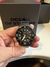 Blancpain Swatch Bioceramic Scuba Fifty Fathoms 'Ocean of Storms' Full Set