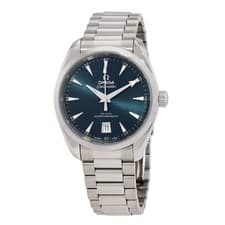 Omega Seamaster Aqua Terra Automatic Chronometer Blue Dial Unisex Watch