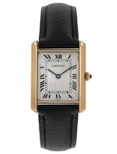 Vintage Cartier Paris Tank 8810 26 Gr. 18K Yellow Gold 23MM Ladies' Quartz Watch