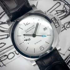 2024 PANERAI Luminor Quaranta Bi-Tempo GMT PAM01367 40mm Watch Full Set 2 Straps