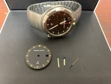IWC OCEAN 2000 PORSCHE DESIGN DIAL AND HANDS SET TRITIUM VINTAGE PARTS