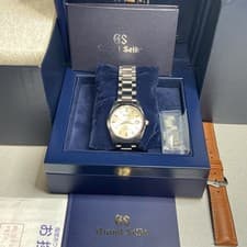 Grand Seiko SBGX063 9F Box & Papers Complete Set W/Extra Strap ~Gorgeous & Minty