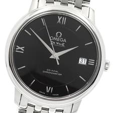 OMEGA De Ville Prestige 424.10.37.20.01.001 Co-Axial Date Automatic Men's_952277