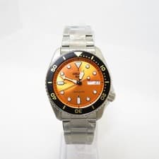 Seiko 5 Sports SBSA231 Silver Dial Stainless Watch 4cm Case 20.5cm Strap