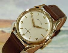 1960's Vintage HAMILTON Manual Wind , Stunning Dial, Serviced with warranty