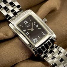 Longines DolceVita Quartz Watch L5.158.4 Rectangular Ladies