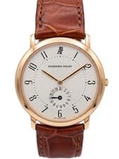 Audemars Piguet Jules Audemars Pointer Date Watch 18k Gold Very Rare!