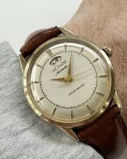 LeCoultre Master Mariner Automatic 10K GF Vintage Watch Cal 481 Power Reserve