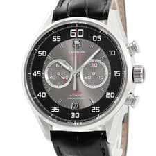 TAG Heuer Carrera Calibre 36 CAR2B10.FC6235 Men's Automatic 43mm Watch #HD467