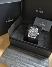Tudor Black Bay Steel Rubber Strap 41 Black Dial 2025 Box & Warranty