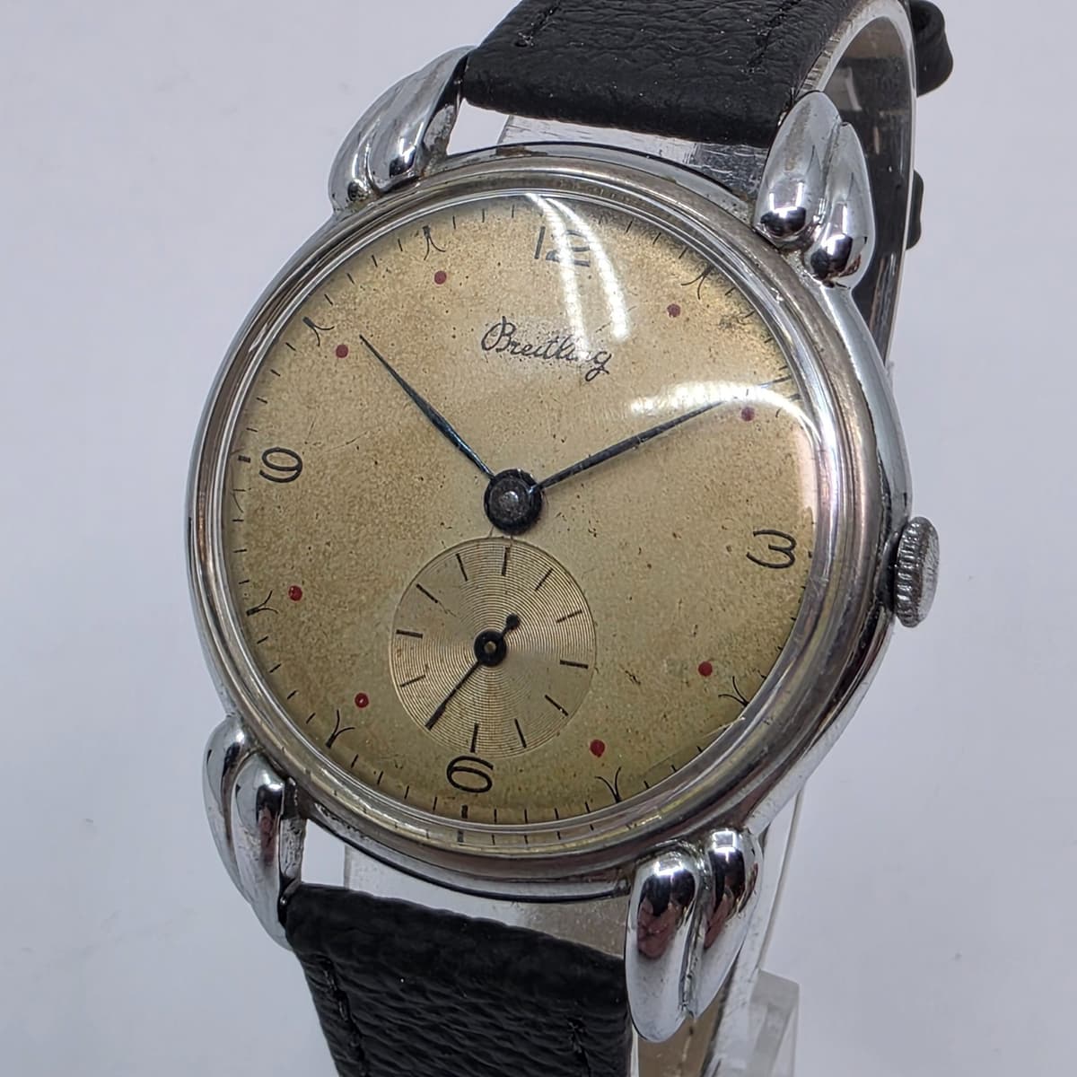 Rare 1940s Breitling 15 jewels Manual Wind Dress Mens watch