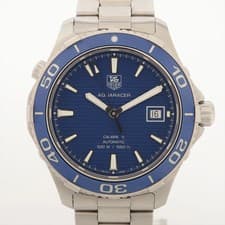 TAG Heuer Aqua Racer Automatic Caliber5 WAK2111 SS SS AT blue dial 1 Extra Link