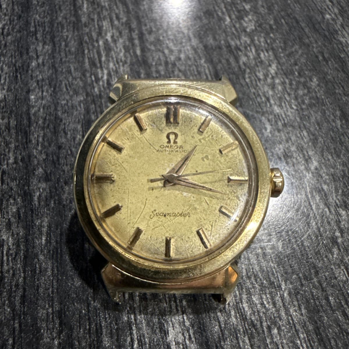 Omega Seamaster Automatic Cal.500 watch head only 14363 Running