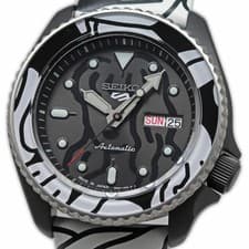Import duty included for US buyers  Seiko 5 Sports SBSA123 Auto Moai Limited Edi