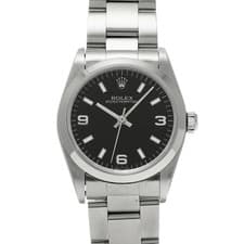 ROLEX Oyster Perpetual 67480 Black Unisex Used Watch #31331