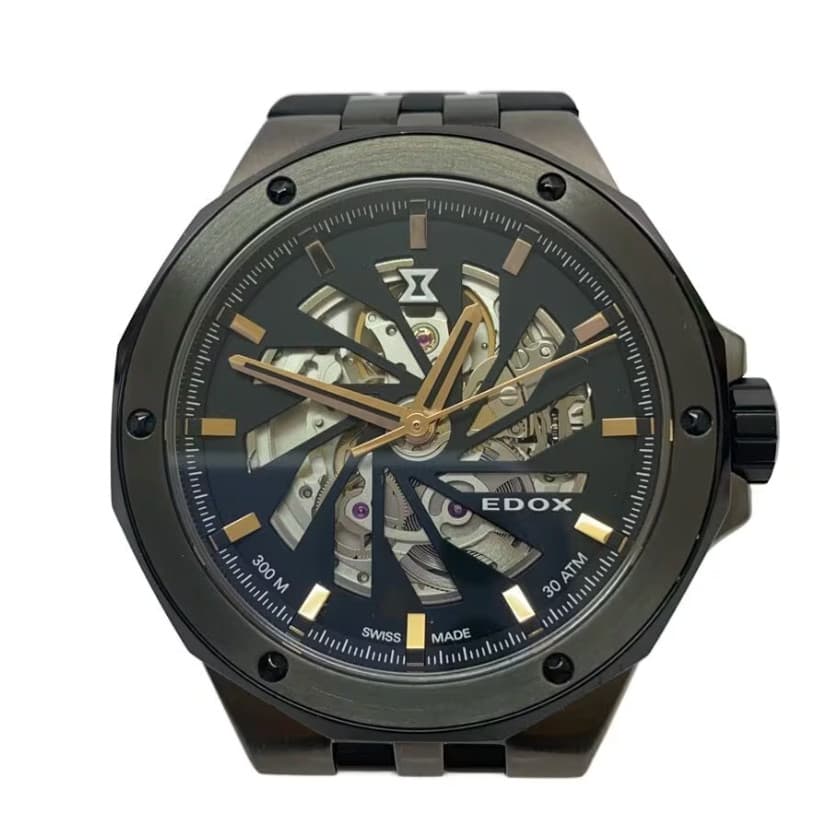EDOX 85304-357GN-NRN1 Men's Delfin Mecano the original 60th Automatic Watch