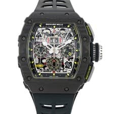 Richard Mille RM11-03 Carbon TPT All Black Chronograph Watch RM11-03