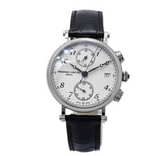 Frederique Constant Women's Classics Chronograph Steel Watch FC291A2R6
