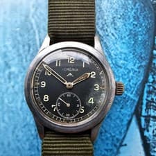 Vintage Lemania WW2 Military Dirty Dozen Men's Watch