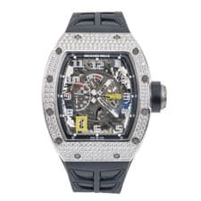 Richard Mille RM030 WG White Gold & Titanium Diamond-set Automatic Watch