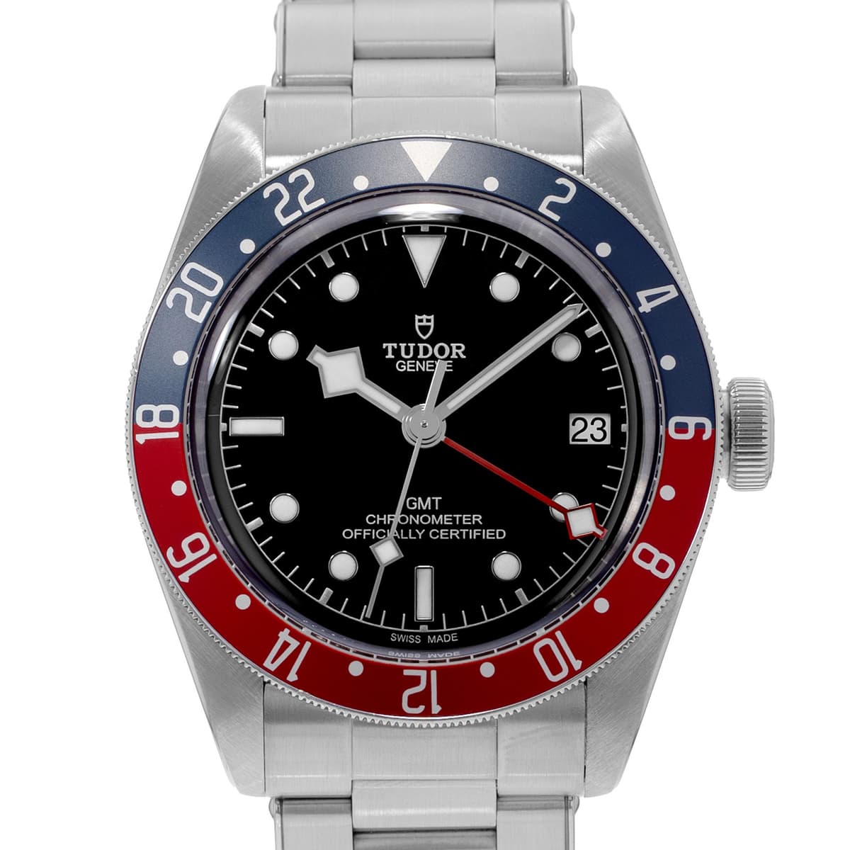 Tudor Black Bay GMT 79830RB-0001 41mm Pepsi Black Steel Mens Watch Card 2020