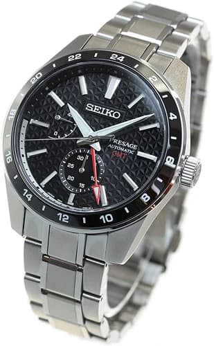 Seiko Presage SARF005 Mechanical Automatic GMT Prestige Line Men Watch JAPAN New