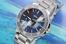 Oris Aquis Date Upcycle Dial 41.5mm Steel 01 733 7787 4150 FS with Straps