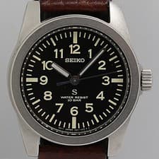 Seiko Nano Universe Watch 7N01-0KL0 Black Dial Men's Excellent Condition