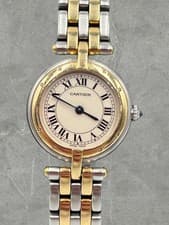 Cartier Panther Cougar 18k Gold and 24MM Steel Ref. 1057920
